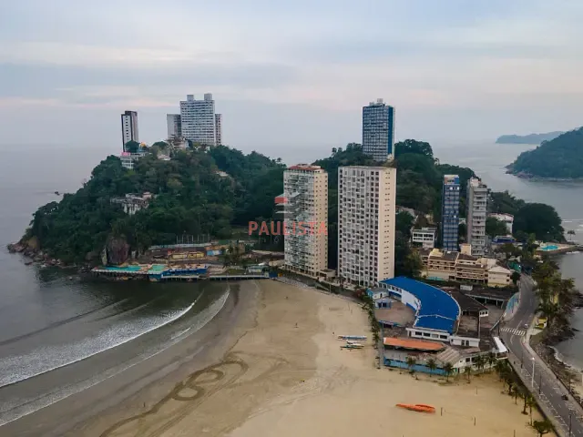 Apartamento com 247m² 3 quartos e 4 banheiros, à venda, no bairro Ilha Porchat em São Vicente