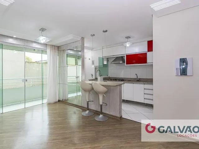 Apartamento 2 quartos e 1 banheiro, para alugar, no bairro Bacacheri em Curitiba