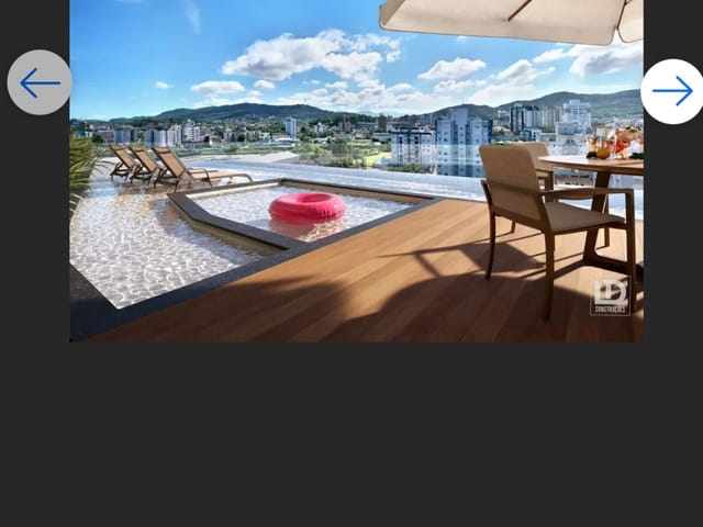 Apartamento com 115m² 2 quartos e 3 banheiros, à venda, no bairro Praia Brava de Itajaí em Itajaí