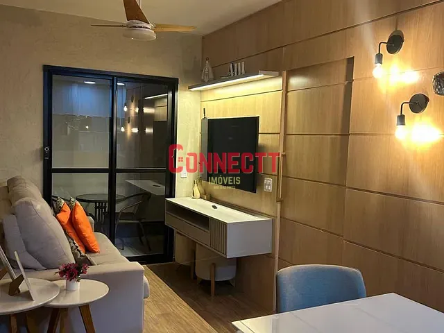 Apartamento com 54m² 2 quartos e 2 banheiros, à venda, no bairro Residencial Monterrey em Ribeirão Preto