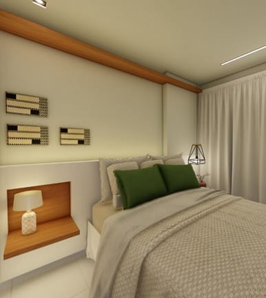 Apartamento, 2 quartos, 52 m² - Foto 3