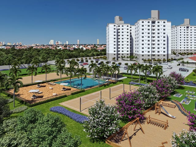 Apartamento com 30000m² 3 quartos e 2 banheiros, à venda, no bairro Setor Fama em Goiânia