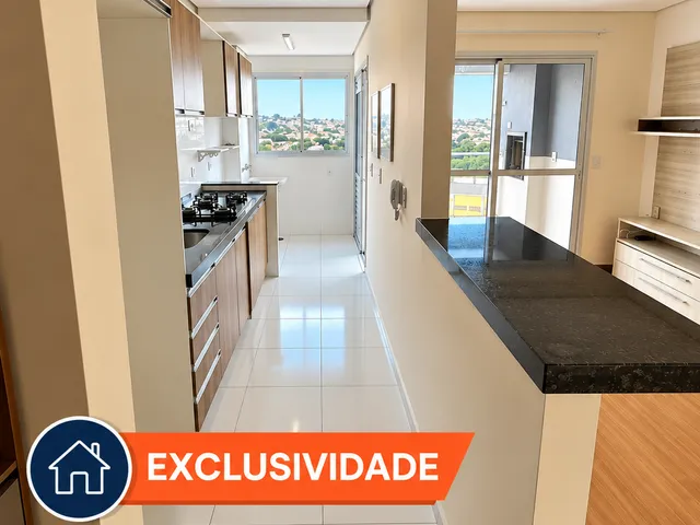 Apartamento com 118m² 3 quartos e 2 banheiros, para alugar, no bairro Jardim Monções em Londrina