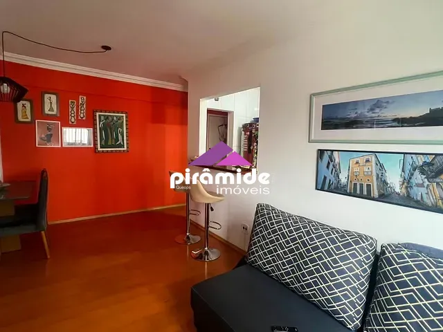 Apartamento com 60m² 2 quartos e 1 banheiro, à venda, no bairro Jardim Aparecida em São José dos Campos