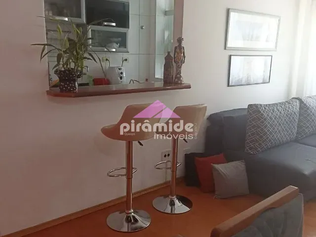 Apartamento com 60m² 2 quartos e 1 banheiro, à venda, no bairro Jardim Aparecida em São José dos Campos