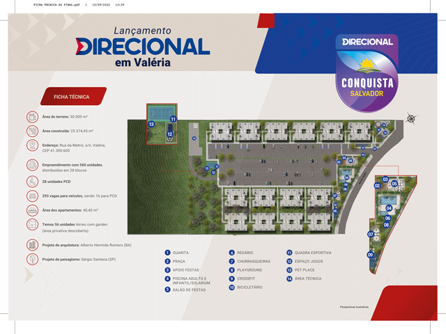 Apartamento com 40m² 2 quartos e 1 banheiro, à venda, no bairro Valéria em Salvador