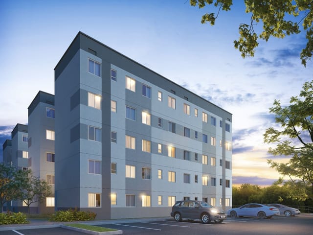 Apartamento com 40m² 2 quartos e 1 banheiro, à venda, no bairro Valéria em Salvador