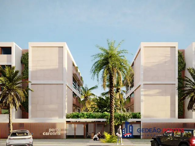 Apartamento com 53m² 2 quartos e 1 banheiro, à venda, no bairro PORTO DE GALINHAS em Ipojuca