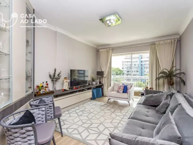 Apartamento 3 quartos e 4 banheiros, para alugar, no bairro Ahú em Curitiba