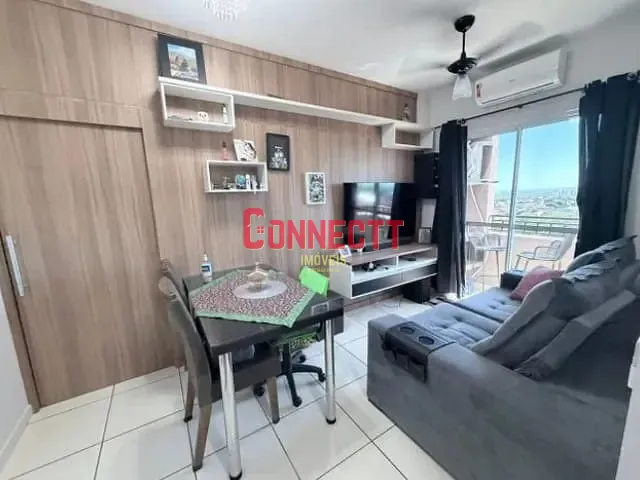 Apartamento com 49m² 2 quartos e 1 banheiro, à venda, no bairro Ipiranga em Ribeirão Preto
