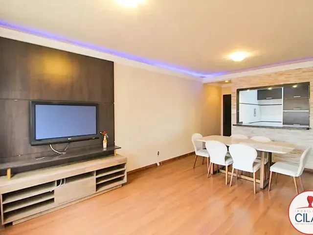Apartamento 3 quartos e 2 banheiros, à venda, no bairro Alto da Rua XV em Curitiba