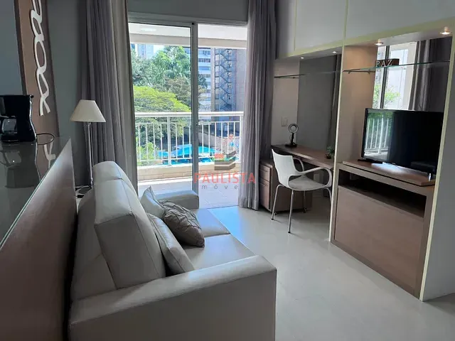 Apartamento 1 quarto e 1 banheiro, para alugar, no bairro Cerqueira César em São Paulo
