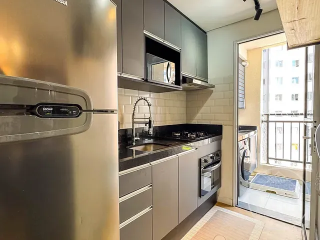 Apartamento com 40m² 2 quartos e 1 banheiro, à venda, no bairro Usina Piratininga em São Paulo