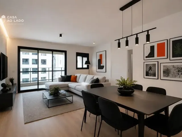 Apartamento 3 quartos e 4 banheiros, para alugar, no bairro Cabral em Curitiba