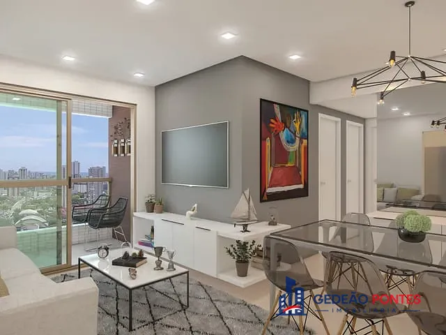 Apartamento 3 quartos e 2 banheiros, à venda, no bairro Madalena em Recife