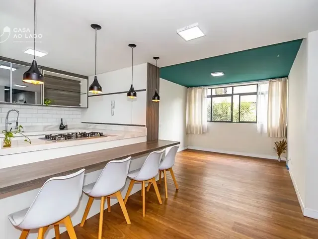 Apartamento 3 quartos e 2 banheiros, para alugar, no bairro Ahú em Curitiba