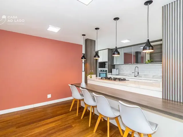 Apartamento 3 quartos e 2 banheiros, para alugar, no bairro Ahú em Curitiba