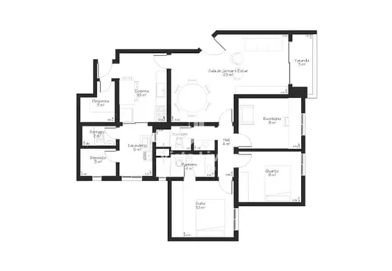 Apartamento, 3 quartos, 185 m² - Foto 19