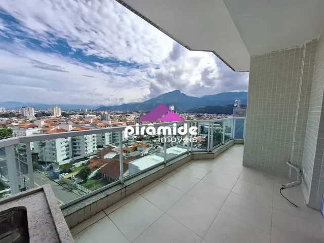 Apartamento com 150m² 3 quartos e 3 banheiros, para alugar, no bairro Centro em Caraguatatuba