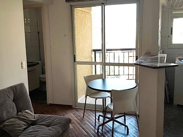 Perspectiva do Apartamento - Apartamento para locação, Vila Nova Conceição, excelente localização, proximo a transporte publico, um dormitorio, dois banheiros, 1 vaga São Paulo, SP. | Vieira Imóveis
