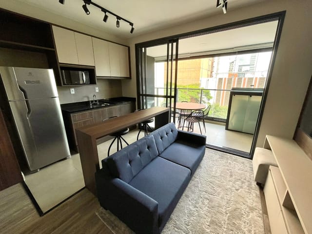 Apartamento com 46m² 1 quarto e 1 banheiro, à venda, no bairro Campo Belo em São Paulo