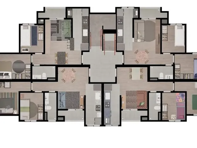 Apartamento 2 quartos e 1 banheiro, à venda, no bairro Afonso Pena em São José Dos Pinhais
