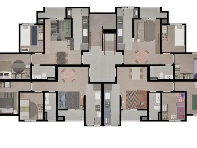 Apartamento 2 quartos e 1 banheiro, à venda, no bairro Afonso Pena em São José Dos Pinhais