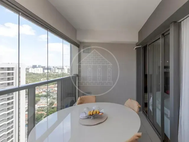 Apartamento com 43m² 1 quarto e 1 banheiro, à venda, no bairro Santo Amaro em São Paulo