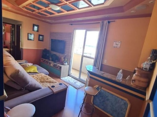 Apartamento com 62m² 2 quartos e 1 banheiro, à venda, no bairro Jaguaribe em Osasco