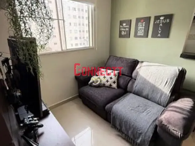 Apartamento com 49m² 2 quartos e 1 banheiro, à venda, no bairro Condomínio Mirante Sul em Ribeirão Preto