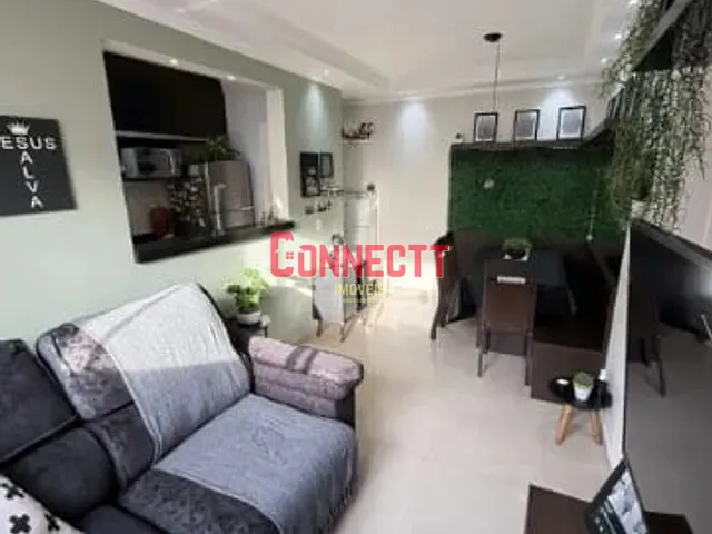 Apartamento com 49m² 2 quartos e 1 banheiro, à venda, no bairro Condomínio Mirante Sul em Ribeirão Preto
