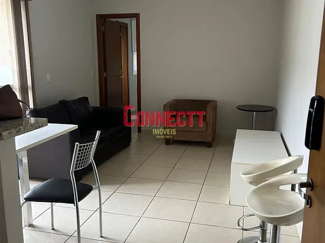 Apartamento com 49m² 1 quarto e 1 banheiro, para alugar, no bairro Jardim Botânico em Ribeirão Preto
