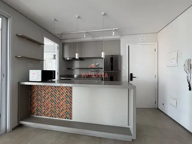 Apartamento com 70m² 1 quarto e 2 banheiros, para alugar, no bairro Vila Mariana em São Paulo