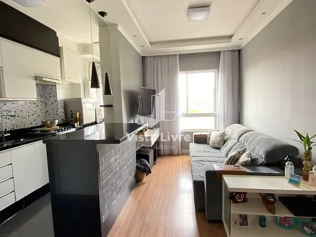 Apartamento com 47m² 2 quartos e 1 banheiro, à venda, no bairro Novo Osasco em Osasco