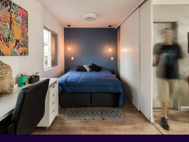 Apartamento com 56m² 2 quartos e 2 banheiros, à venda, no bairro Vila Madalena em São Paulo