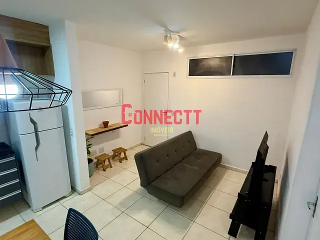 Apartamento com 42m² 2 quartos e 1 banheiro, à venda, no bairro Valentina Figueiredo em Ribeirão Preto