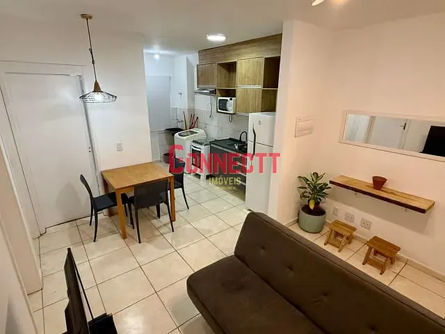 Apartamento com 42m² 2 quartos e 1 banheiro, à venda, no bairro Valentina Figueiredo em Ribeirão Preto