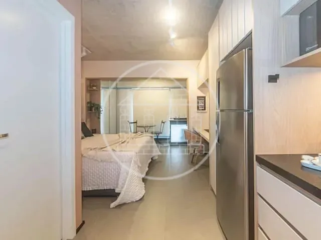 Studio com 25m² 1 quarto e 1 banheiro, à venda ou para alugar, no bairro Brooklin Paulista em São Paulo