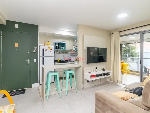 Apartamento 2 quartos e 2 banheiros, à venda, no bairro Mirandópolis em São Paulo