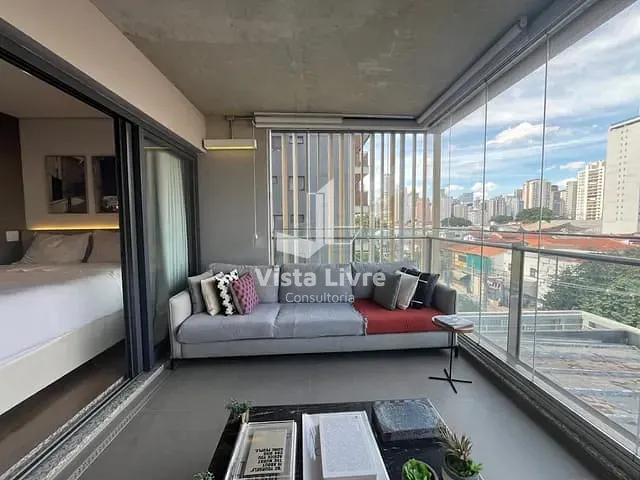 Apartamento com 45m² 1 quarto e 1 banheiro, à venda, no bairro Vila Nova Conceição em São Paulo