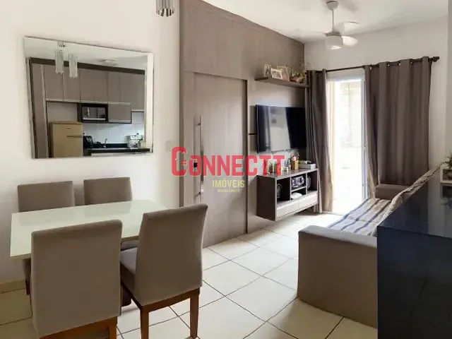 Apartamento com 48m² 2 quartos e 1 banheiro, à venda, no bairro Bonfim Paulista em Ribeirão Preto