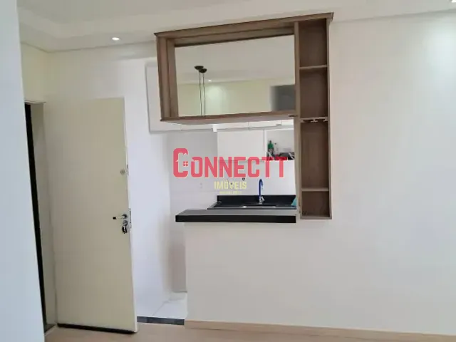 Apartamento com 54m² 2 quartos e 2 banheiros, à venda, no bairro Reserva Sul Condomínio Resort em Ribeirão Preto