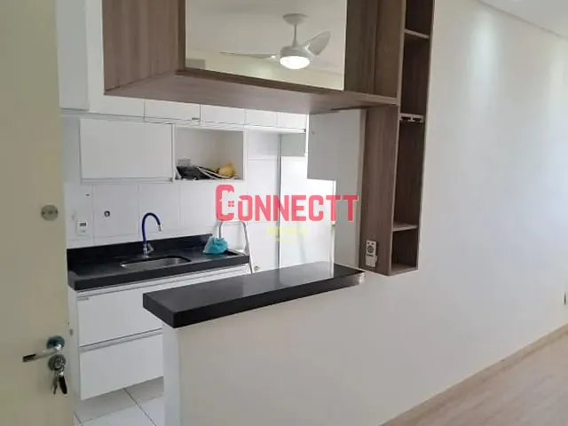 Apartamento com 54m² 2 quartos e 2 banheiros, à venda, no bairro Reserva Sul Condomínio Resort em Ribeirão Preto