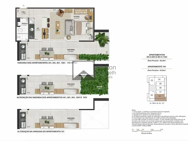 Loft 1 quarto e 1 banheiro, à venda, no bairro Icaraí em Niterói