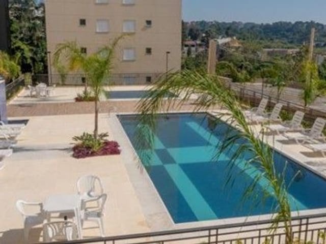 Apartamento com 50m² 2 quartos e 1 banheiro, à venda, no bairro Jardim Marilu em Carapicuíba