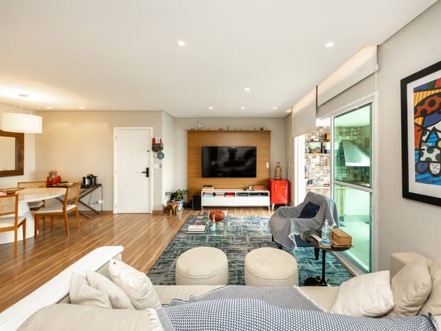 Apartamento com 126m² 3 quartos e 5 banheiros, à venda, no bairro Vila Andrade em São Paulo