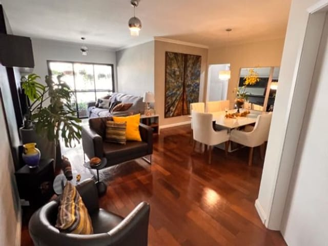 Apartamento com 134m² 4 quartos e 4 banheiros, à venda, no bairro Chácara Inglesa em São Paulo