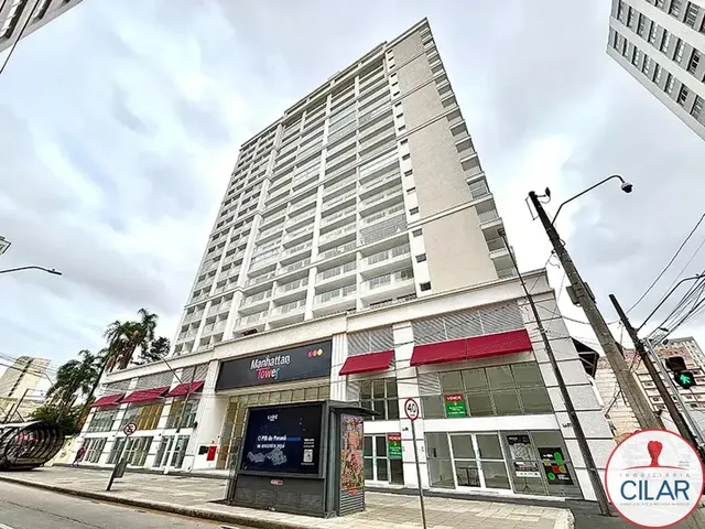 Apartamento 1 quarto e 1 banheiro, à venda, no bairro Centro em Curitiba