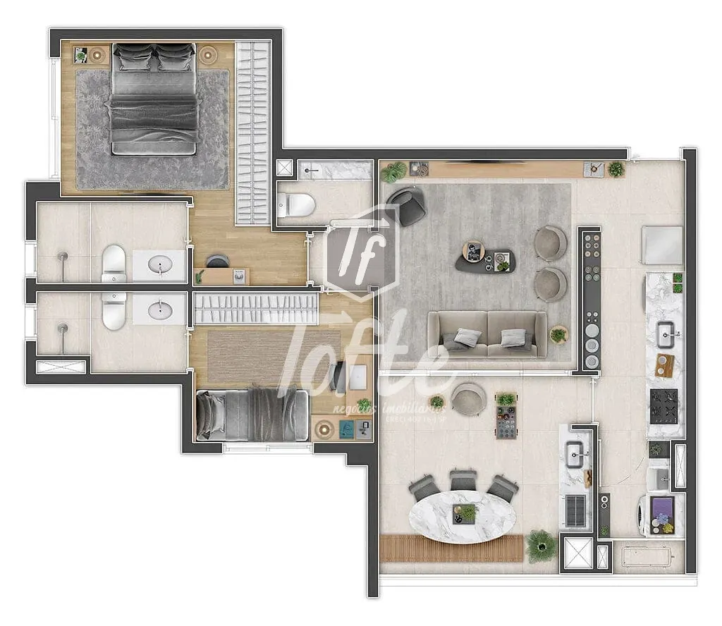 Apartamento, 2 quartos, 69 m² - Foto 21