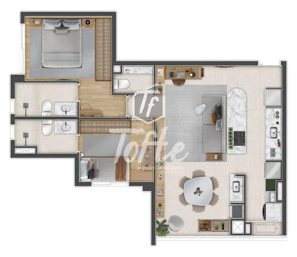 Apartamento, 2 quartos, 69 m² - Foto 22